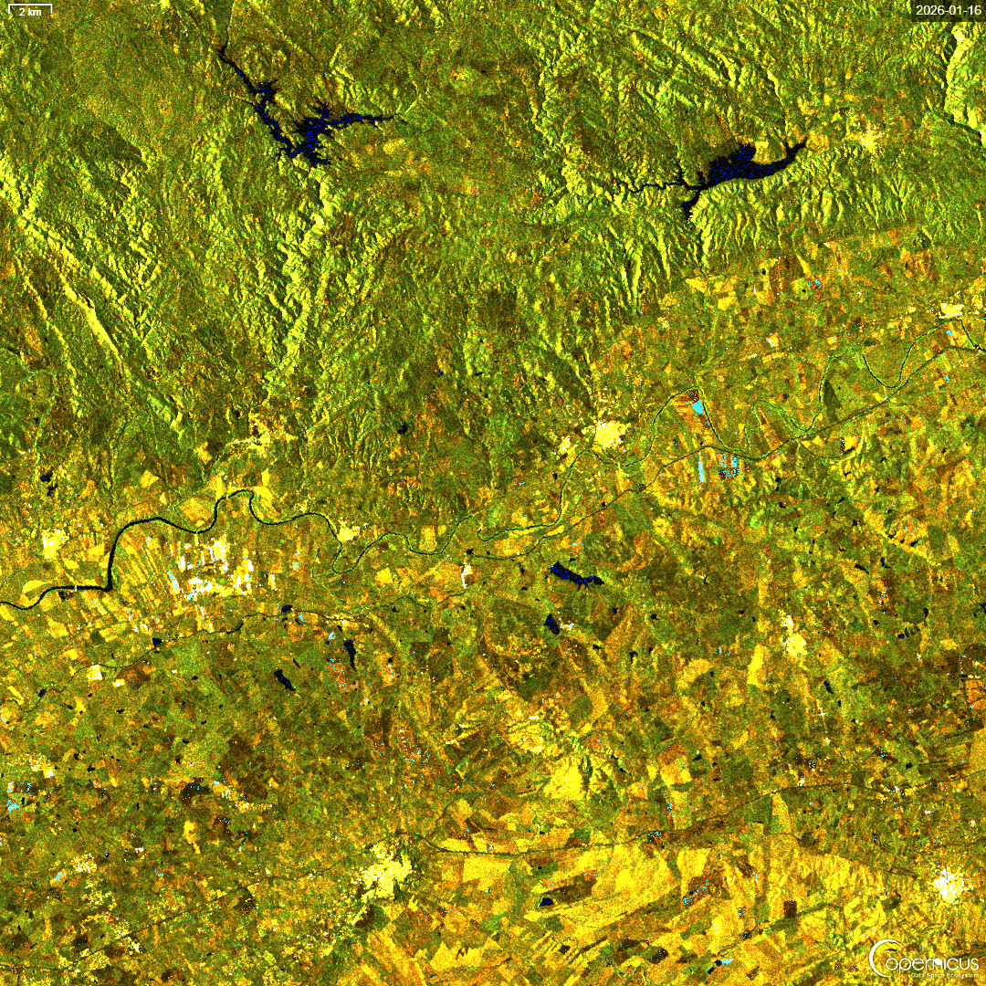 Río Guadalquivir entre Cantillana y Palma del Río.