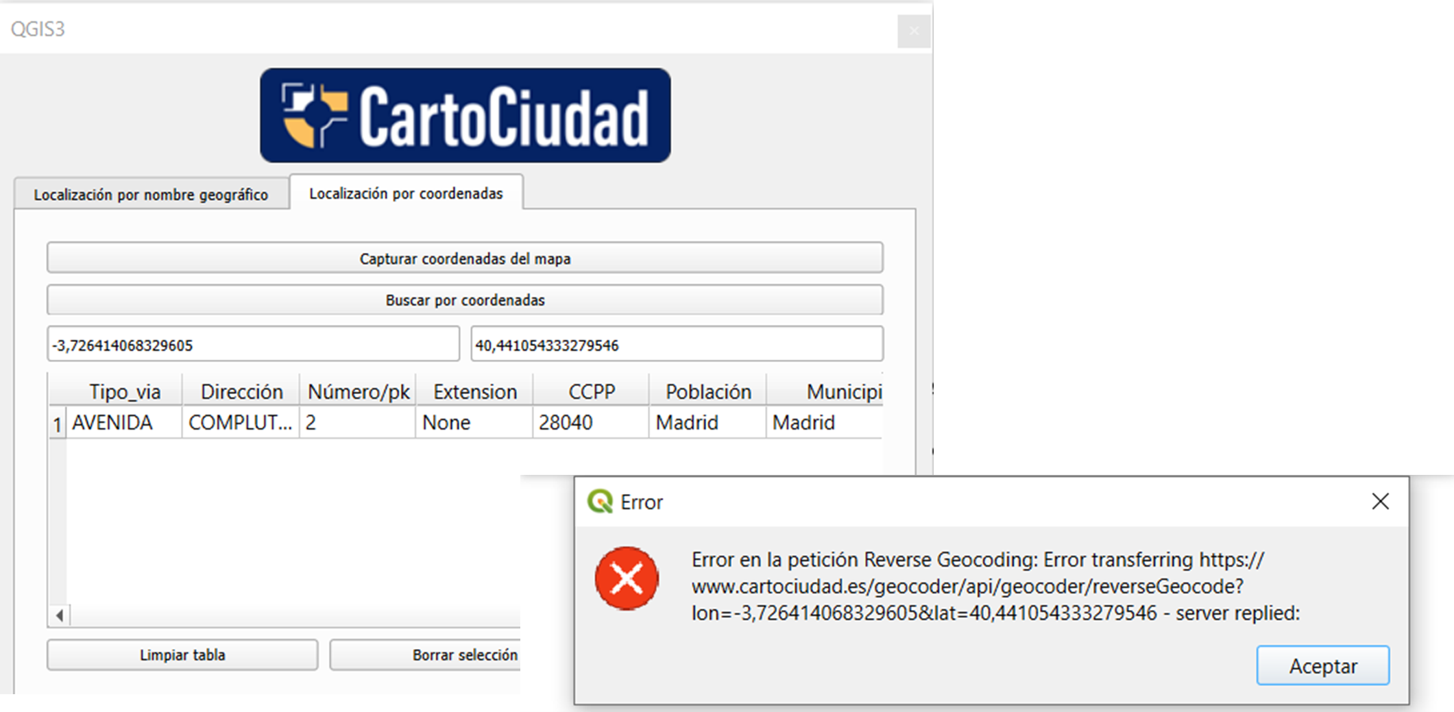 Búsqueda con coma de separador decimal. v.1.0