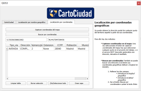 Búsqueda con coma de separador decimal. v.1.2.1