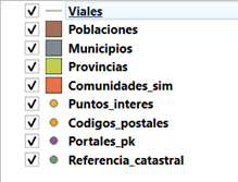 Capas: localización por nombre geográfico. v1.0.