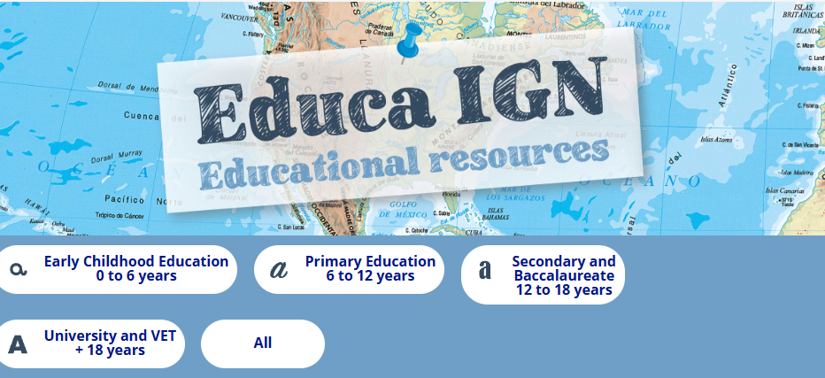 Portal Educa IGN del Instituto Geográfico Nacional