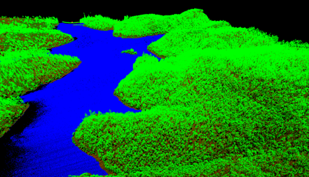 Nube de puntos LiDAR clasificada correspondiente al nivel NPC02