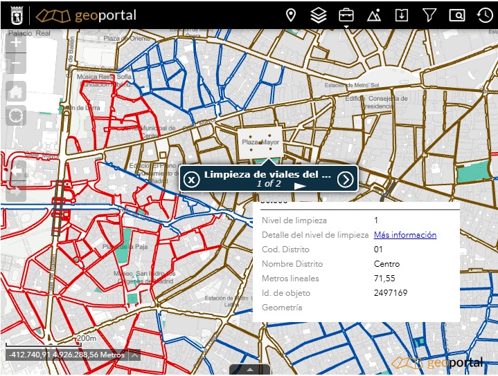 Mapa interactivo de puntos limpios y horarios